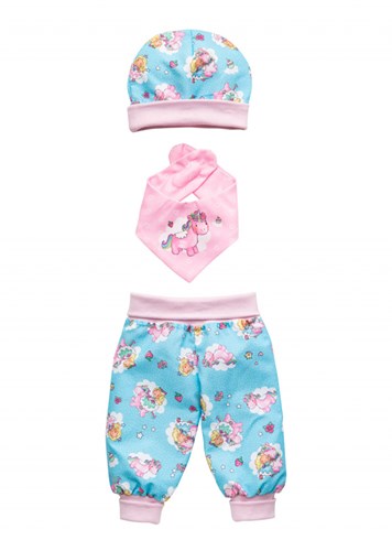 Heless conjunto ropa muñeca unicornio hada 3 piezas 35-45cm algodón