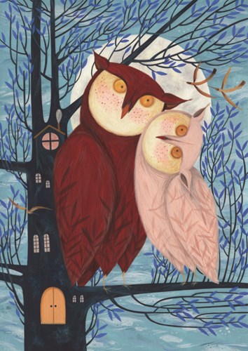 D-Toys puzzle Owl Tales - 1000 piezas animales arte