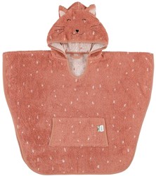 Trixie poncho infantil Mrs Cat - suave poncho animal algodón rosa