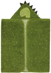 Trixie toalla con capucha infantil 70x130cm algodón orgánico Mr. Dino