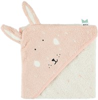 Trixie capa de baño algodón orgánico 75x75cm Mrs. Rabbit toalla bebé
