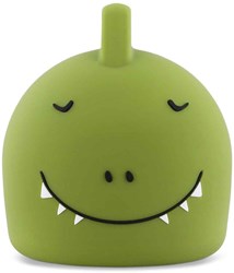 Trixie luz nocturna habitación infantil Mr. Dino - Lámpara LED recargable verde