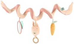 Trixie espiral de actividades juguete para bebé Mrs. Rabbit multicolor
