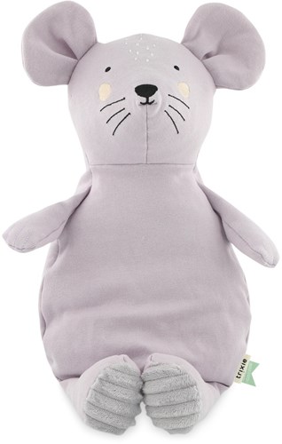 Trixie peluche grande - algodón orgánico Mrs. Mouse juguete de peluche