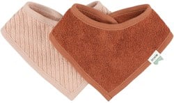 Trixie Babero bandana 2-pack - Hush Rose