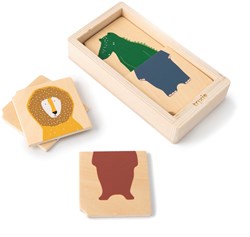 Trixie puzzle de animales de madera combo - juguete educativo para niños