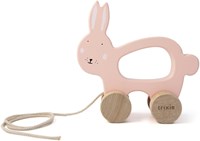 Trixie juguete de arrastre de madera conejo - certificado FSC - juguete para bebé Mrs. Rabbit