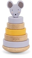Trixie torre apilable de madera Mrs. Mouse juguete educativo