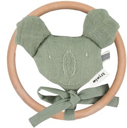 Trixie sonajero koala - juguete para bebé Bliss Olive amarillo