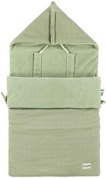 Trixie saco de dormir bebé Bliss Sage verde - accesorio cálido para carrito