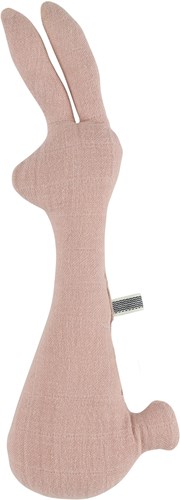 Trixie sonajero conejo - Bliss Rose juguete bebé algodón orgánico