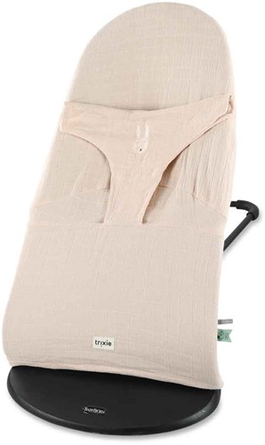 Trixie funda protectora hamaca Babybjörn - algodón rosa Mrs. Rabbit
