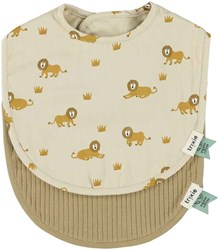 Trixie babero bebé pack de 2 amarillo - Lively Lion set absorbente