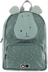 Trixie mochila infantil escolar Mr. Hippo repelente al agua verde