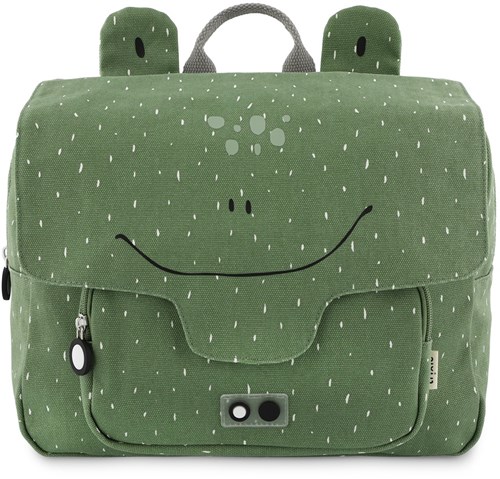 Trixie mochila escolar Mr. Frog - impermeable - mochila infantil