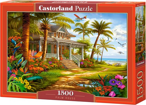 Castorland rompecabezas Palm House 1500 piezas diversión-2