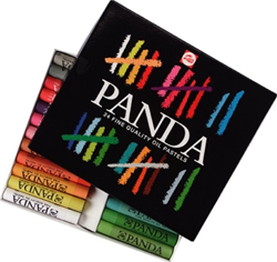 Royal Talens Panda set de pasteles al óleo 24 colores para dibujo creativo