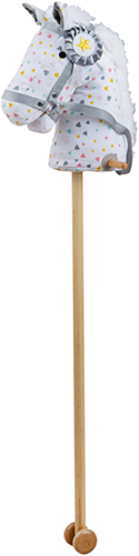 BigJigs caballo de palo de madera clásico trendy - juguete caballo para niños