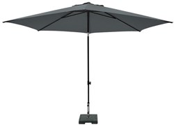 Parasol MYKANOS PUSH-UP 250cm grijs