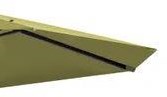 Parasol ELBA PUSH-UP 300cm sage green