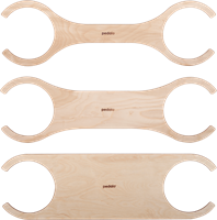 Pedalo set de juguetes de equilibrio de madera para niños - piedras apilables
