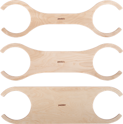 Pedalo set de juguetes de equilibrio de madera para niños - piedras apilables