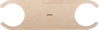 Pedalo juguete de equilibrio bloque apilable de madera extra ancho multicolor