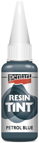Pentart tinte para resina azul petróleo 20ml manualidades epoxi