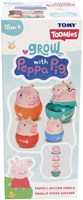 Toomies familia apilable Peppa Pig - juguete educativo - Peppa