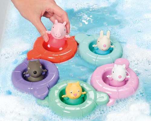 Toomies juguete de baño Peppa Pig - Peppas Pool Party - juguete sensorial-3