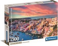 Clementoni puzzle Procida Island - 1500 piezas - puzzle paisaje-2