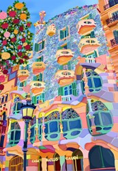 Pieces & Peace puzzle Barcelona - rompecabezas 1000 piezas juego