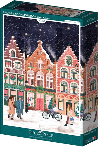 Pieces & Peace puzzle Brujas Navidad 1000 piezas juego de rompecabezas-2