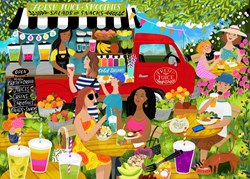 Pieces & Peace puzzle Juice Truck - 1.500 piezas juguete colorido