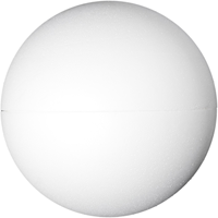 Hobbygroep bola de poliestireno 2 piezas 30 cm material creativo
