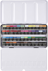 Creativ Company set de acuarelas - 48 colores en caja metálica