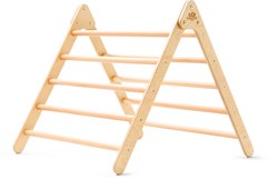 Kinderfeets Triángulo de Madera / Marco de Escalada Triangular / Triángulo de Escalada - Mediano
