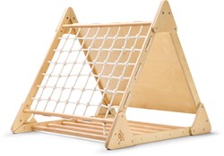 Kinderfeets Triángulo de Madera / Marco de Escalada Triangular / Triángulo de Escalada - Grande