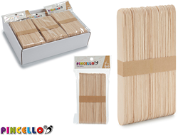 Pincello Pincello IJsstokjes 15x1,6 cm 50 stuks