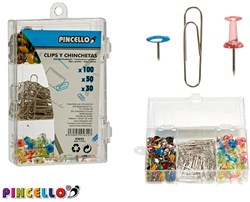 Pincello Pincello Punaise en Paperclip Set