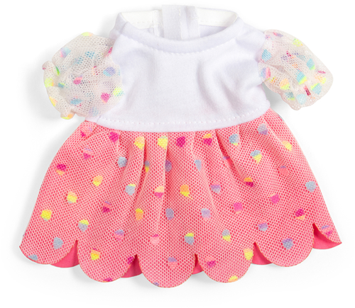 BigJigs vestido de fiesta rosa muñeca - ropa para muñecas bebé-2