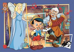 Clementoni puzzle Pinocho - 104 piezas - puzzle infantil cartón
