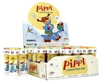 Kinderboeken Pippi pompas de jabón display 36 unidades - juguete de burbujas