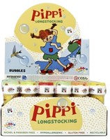 Kinderboeken Pippi pompas de jabón display 36 unidades - juguete de burbujas-2