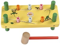 Kinderboeken Pippi Calzaslargas banco de martillo de madera juguete-2