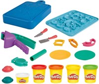 Arcilla para modelar Hasbro Play-Doh Little Chef Starter Set con accesorios de cocina-2