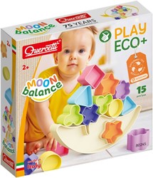 Quercetti juego de equilibrio luna juguete plástico reciclado 15 piezas