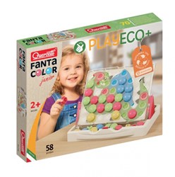 Quercetti mosaico FantaColor Junior Eco+ 58 piezas juguete creativo
