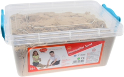 Gowi caja de juego arena dinámica - 5kg arena para niños