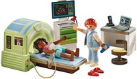 Playmobil set de juguete resonancia magnética hospital con paciente - 71618-2